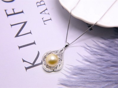 南洋金珍珠定制制造商|优良的金色珍珠项链供应出售