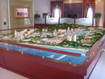 喀什建筑沙盘模型-想要制作新疆建筑模型找三维视觉模型