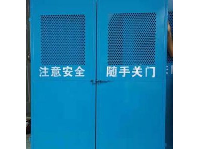 施工电梯防护门值得信赖-质量好的轩泽锌钢电梯防护门推荐