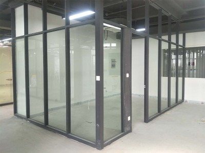 单层玻璃隔断生产厂家|豪派装饰供销单层玻璃隔断供应