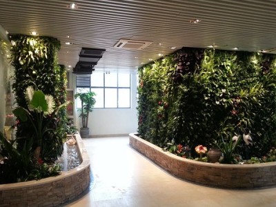 具有品牌的垂直立体绿化生态设计推荐植物墙