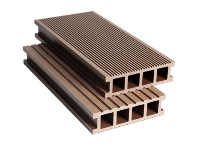 户外木塑栈道定制-质量好的绵阳塑木地板销售