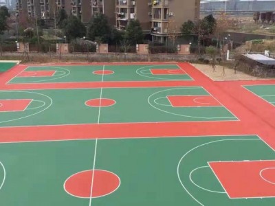 硅pu篮球场施工_华速新材料专业的篮球场批发