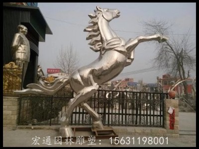 宁夏各类不锈钢飞马雕塑-哪里有供应做工精细的动物不锈钢雕塑