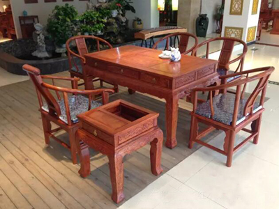 甘肃红木茶桌厂家-具有良好口碑的红木家具销售