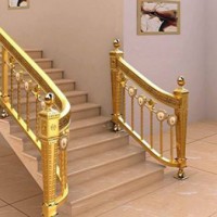铜楼梯扶手款式时髦-哪里可以买到实惠的铜楼梯扶手