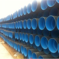 兰州排水管-甘肃双壁波纹管优选甘肃兰州渝通塑料