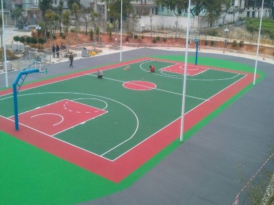 上海丙烯酸球场-想买高性价丙烯酸球场就来庭久体育场地工程