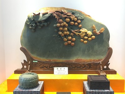 砚石茶盘-广东哪里有供应口碑好的绿端砚茶盘