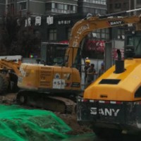 西咸新区工程机械挖掘机出租土石方工程施工