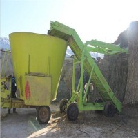 山东畜牧养殖取料机  自走式电动取草机