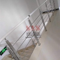 厂家304不锈钢立柱 工程玻璃阳台立柱 家庭楼梯护栏可定制