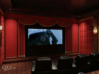 私家影院定制设计 音视频 舞台灯光专业音箱