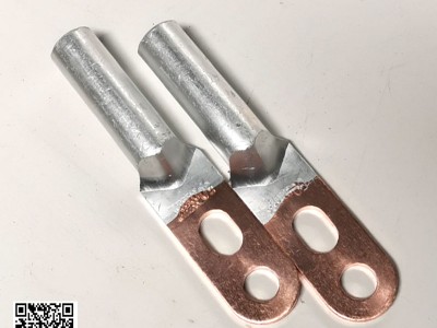 双孔铜铝接线端子 DTL2-120 电缆接线耳 铜铝过渡线鼻