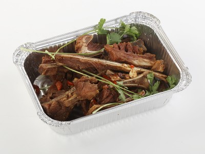 环保铝箔锡纸盒一次性加厚快餐盒烘焙盘