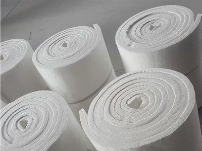 永济硅酸铝纤维针刺毯 双面针刺硅酸铝毯厂家渣球含量低