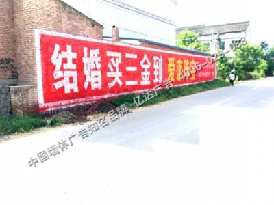 陕西墙体广告约会西安民墙广告西安环保标语广告