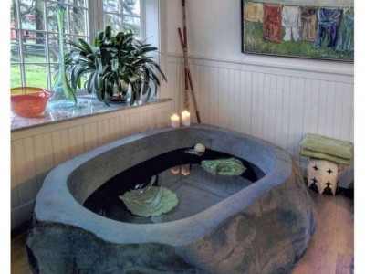 整石浴池，自然石浴池，花岗岩浴池，石材温泉浴缸