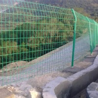 浸塑双边丝护栏网绿色护栏围墙防护网圈地网果园护栏