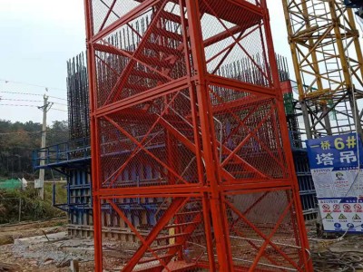 河北安全爬梯高墩施工安全爬梯建筑爬梯厂家