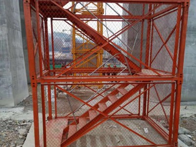 桥梁施工梯笼箱式安全梯笼建筑梯笼厂家