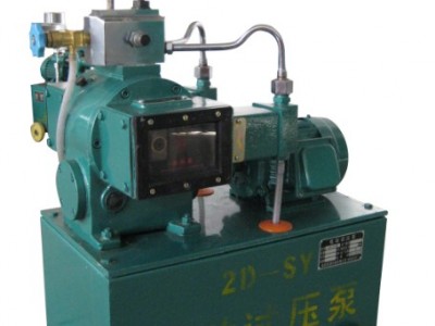 电动试压泵高低联通装置