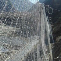 生产高强度格栅网（钛克网） 柔性防护网 边坡防护网