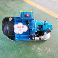 金海泵业手提式自吸油泵 自吸式齿轮抽油泵 泊头