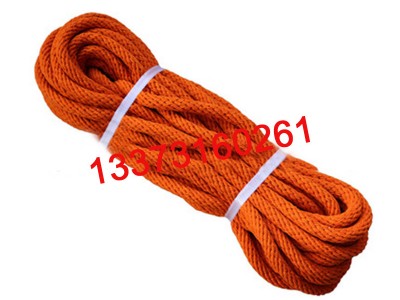绝缘绳φ12x5m耐高压电力安全绳高强度绝缘蚕丝绳带电作业用