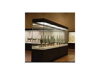 博物馆古董瓷器字画展示柜背柜沿墙柜靠墙柜恒温恒湿电动展示柜