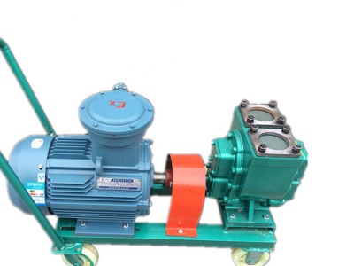 金海泵业YHCB移动式轻油泵  牛角泵 钢齿泵