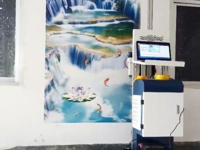 全自动墙面壁画打印机喷绘机彩绘机彩喷机