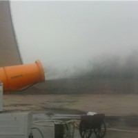 山东供应高塔喷雾机 固定喷雾炮 风送喷雾炮价格 图片