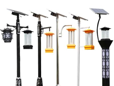 成都太阳能杀虫灯厂家户外庭院充电led防蚊灯杀虫灯驱蚊神器