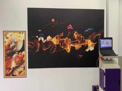 大型3d壁画自动彩绘机墙体墙面高清图画打印机厂家直销