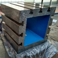 铸铁T型槽方箱 垫箱 转床工作台等高精度检验钳工划线方箱