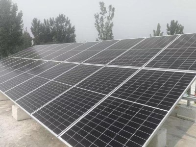 定屋顶电站太阳能监控供电系统