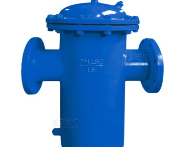 SB34蓝式直通平底燃气过滤器氢气氮气体处理管道阀门设备