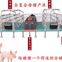 母猪产床、单双体母猪产床、定位栏、仔猪保育床、铸铁腿系列