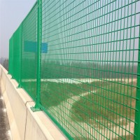 生产防抛网，桥梁防抛网，绿色菱形孔网，高空防护网
