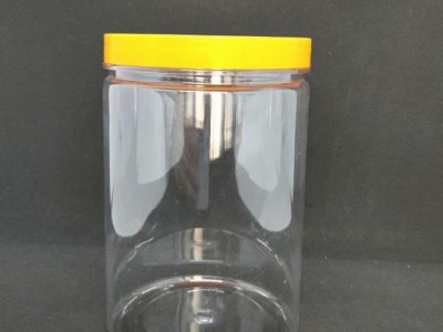 厂家广口瓶 密封储物罐 塑料食品罐 花茶罐 pet透明食品罐