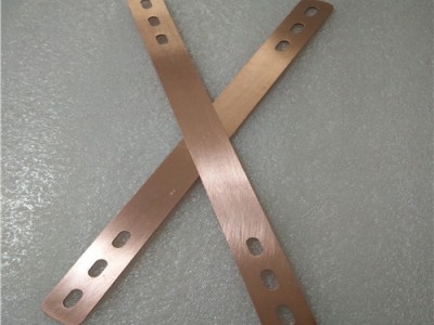 焊压铜排 T2紫铜铜箔软连接供应商