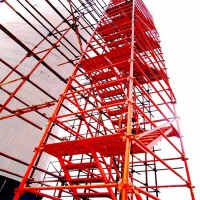 桥梁爬梯 建筑框架爬梯 供应墩柱施工安全爬梯