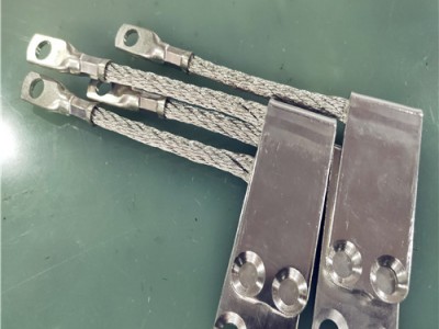 铜绞线软连接厂家供应接地铜绞线 铜排压接工艺