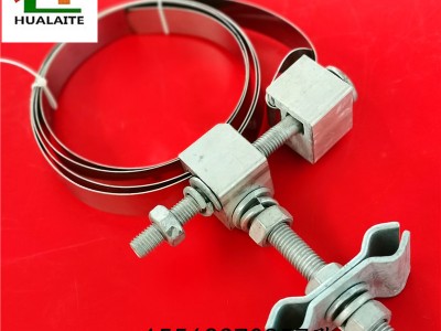 OPGW光缆引下夹具 电线杆用固定线夹 多种规格厂家直销