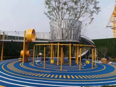 大型游乐设备定制组合滑梯儿童户外拓展爬网训练幼儿园公园攀爬网
