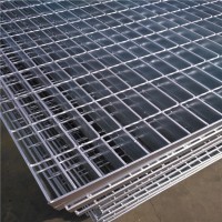 钢格板 热浸锌沟盖板 平台踏步板 异型网格栅厂家定制批发