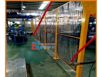 江阴工厂工业自动化设备流水线防护栏 框网分离围栏 龙桥厂