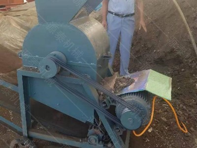 种植泥土粉碎机 轴传动土壤粉碎机 营养土粉碎机