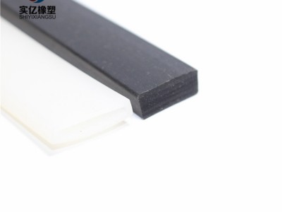 耐高温硅胶密封条 平板密实密封条 防老化硅胶条